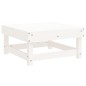 vidaXL 8-tlg. Garten-Lounge-Set Weiß Massivholz Kiefer vidaXL 8-tlg. Garten-Lounge-Set Weiß Massivholz Kiefer