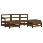 vidaXL 6-tlg. Garten-Lounge-Set Honigbraun Massivholz Kiefer vidaXL 6-tlg. Garten-Lounge-Set Honigbraun Massivholz Kiefer