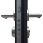 Haustür Aluminium Anthrazit 110x207,5 cm Haustür Aluminium Anthrazit 110x207,5 cm