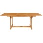 vidaXL 7-tlg. Garten-Essgruppe Massivholz Teak vidaXL 7-tlg. Garten-Essgruppe Massivholz Teak