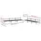 vidaXL 6-tlg. Garten-Lounge-Set Massivholz Kiefer vidaXL 6-tlg. Garten-Lounge-Set Massivholz Kiefer
