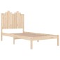vidaXL Massivholzbett Kiefer 75x190 cm vidaXL Massivholzbett Kiefer 75x190 cm