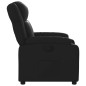 vidaXL Relaxsessel Schwarz Kunstleder vidaXL Relaxsessel Schwarz Kunstleder