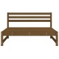 vidaXL Garten-Mittelsofa Honigbraun 120x80 cm Massivholz Kiefer vidaXL Garten-Mittelsofa Honigbraun 120x80 cm Massivholz Kiefer