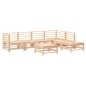 vidaXL 7-tlg. Garten-Lounge-Set Massivholz Kiefer vidaXL 7-tlg. Garten-Lounge-Set Massivholz Kiefer