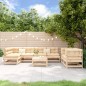 vidaXL 8-tlg. Garten-Lounge-Set Massivholz Kiefer vidaXL 8-tlg. Garten-Lounge-Set Massivholz Kiefer