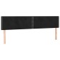 vidaXL Boxspringbett mit Matratze Schwarz 160x200 cm Samt vidaXL Boxspringbett mit Matratze Schwarz 160x200 cm Samt