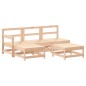 vidaXL 5-tlg. Garten-Lounge-Set Massivholz Kiefer vidaXL 5-tlg. Garten-Lounge-Set Massivholz Kiefer