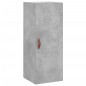 Highboard Betongrau 34,5x34x180 cm Holzwerkstoff Highboard Betongrau 34,5x34x180 cm Holzwerkstoff