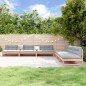 vidaXL 6-tlg. Garten-Lounge-Set Massivholz Douglasie vidaXL 6-tlg. Garten-Lounge-Set Massivholz Douglasie