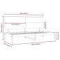 vidaXL Tagesbett 80x200 cm Massivholz Kiefer vidaXL Tagesbett 80x200 cm Massivholz Kiefer