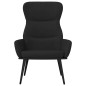 vidaXL Relaxsessel Schwarz Stoff vidaXL Relaxsessel Schwarz Stoff