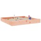 vidaXL Sandkasten mit Sitzen Quadratisch Massivholz Douglasie vidaXL Sandkasten mit Sitzen Quadratisch Massivholz Douglasie
