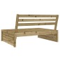 vidaXL Garten-Mittelsofa 120x80 cm Kiefernholz Imprägniert vidaXL Garten-Mittelsofa 120x80 cm Kiefernholz Imprägniert