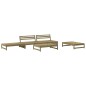 vidaXL 5-tlg. Garten-Lounge-Set Kiefernholz Imprägniert vidaXL 5-tlg. Garten-Lounge-Set Kiefernholz Imprägniert
