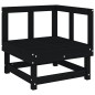 vidaXL 5-tlg. Garten-Lounge-Set Schwarz Massivholz Kiefer vidaXL 5-tlg. Garten-Lounge-Set Schwarz Massivholz Kiefer