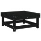 vidaXL 5-tlg. Garten-Lounge-Set Schwarz Massivholz Kiefer vidaXL 5-tlg. Garten-Lounge-Set Schwarz Massivholz Kiefer