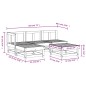 vidaXL 5-tlg. Garten-Lounge-Set Schwarz Massivholz Kiefer vidaXL 5-tlg. Garten-Lounge-Set Schwarz Massivholz Kiefer