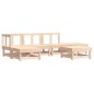 vidaXL 6-tlg. Garten-Lounge-Set Massivholz Kiefer vidaXL 6-tlg. Garten-Lounge-Set Massivholz Kiefer