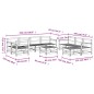 vidaXL 10-tlg. Garten-Lounge-Set Massivholz Kiefer vidaXL 10-tlg. Garten-Lounge-Set Massivholz Kiefer
