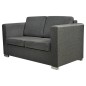 vidaXL 2-Sitzer Sofa Stoff Dunkelgrau vidaXL 2-Sitzer Sofa Stoff Dunkelgrau