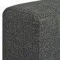 vidaXL 2-Sitzer Sofa Stoff Dunkelgrau vidaXL 2-Sitzer Sofa Stoff Dunkelgrau