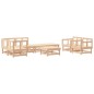 vidaXL 8-tlg. Garten-Lounge-Set Massivholz Kiefer vidaXL 8-tlg. Garten-Lounge-Set Massivholz Kiefer