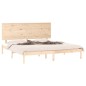 vidaXL Massivholzbett ohne Matratze 200x200 cm Kiefer vidaXL Massivholzbett ohne Matratze 200x200 cm Kiefer