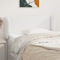 vidaXL Kopfteil mit Ohren Weiß 93x23x78/88 cm Kunstleder vidaXL Kopfteil mit Ohren Weiß 93x23x78/88 cm Kunstleder