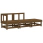 vidaXL 3-tlg. Garten-Lounge-Set Honigbraun Massivholz Kiefer vidaXL 3-tlg. Garten-Lounge-Set Honigbraun Massivholz Kiefer
