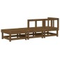 vidaXL 3-tlg. Garten-Lounge-Set Honigbraun Massivholz Kiefer vidaXL 3-tlg. Garten-Lounge-Set Honigbraun Massivholz Kiefer