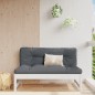 vidaXL Garten-Mittelsofa Weiß 120x80 cm Massivholz Kiefer vidaXL Garten-Mittelsofa Weiß 120x80 cm Massivholz Kiefer