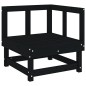 vidaXL 8-tlg. Garten-Lounge-Set Schwarz Massivholz Kiefer vidaXL 8-tlg. Garten-Lounge-Set Schwarz Massivholz Kiefer