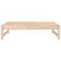 vidaXL Gartenhocker 120x80 cm Massivholz Kiefer vidaXL Gartenhocker 120x80 cm Massivholz Kiefer