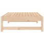 vidaXL Gartenhocker 120x80 cm Massivholz Kiefer vidaXL Gartenhocker 120x80 cm Massivholz Kiefer
