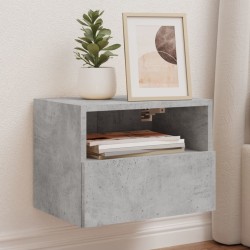 vidaXL TV-Wandschränke 2 Stk. Betongrau 40x30x30 cm Holzwerkstoff