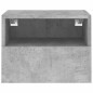 vidaXL TV-Wandschränke 2 Stk. Betongrau 40x30x30 cm Holzwerkstoff vidaXL TV-Wandschränke 2 Stk. Betongrau 40x30x30 cm Holzwerkstoff