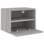 vidaXL TV-Wandschränke 2 Stk. Grau Sonoma 40x30x30 cm Holzwerkstoff vidaXL TV-Wandschränke 2 Stk. Grau Sonoma 40x30x30 cm Holzwerkstoff