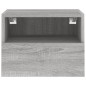 vidaXL TV-Wandschränke 2 Stk. Grau Sonoma 40x30x30 cm Holzwerkstoff vidaXL TV-Wandschränke 2 Stk. Grau Sonoma 40x30x30 cm Holzwerkstoff