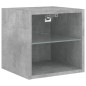vidaXL TV-Wandschränke mit LED-Leuchten 2 Stk. Betongrau 30x28,5x30 cm vidaXL TV-Wandschränke mit LED-Leuchten 2 Stk. Betongrau 30x28,5x30 cm