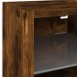 vidaXL 8-tlg. Wohnwand mit LED-Beleuchtung Räuchereiche Holzwerkstoff vidaXL 8-tlg. Wohnwand mit LED-Beleuchtung Räuchereiche Holzwerkstoff