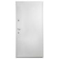 Haustür Aluminium Weiß 90x200 cm Haustür Aluminium Weiß 90x200 cm