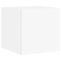 vidaXL TV-Wandschrank mit LED-Leuchten Weiß 30,5x35x30 cm vidaXL TV-Wandschrank mit LED-Leuchten Weiß 30,5x35x30 cm