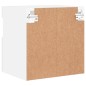 vidaXL TV-Wandschrank mit LED-Leuchten Weiß 40x30x40 cm vidaXL TV-Wandschrank mit LED-Leuchten Weiß 40x30x40 cm