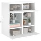 vidaXL TV-Wandschrank mit LED-Leuchten Weiß 58,5x30x60,5 cm vidaXL TV-Wandschrank mit LED-Leuchten Weiß 58,5x30x60,5 cm