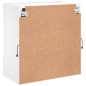 vidaXL TV-Wandschrank mit LED-Leuchten Weiß 58,5x30x60,5 cm vidaXL TV-Wandschrank mit LED-Leuchten Weiß 58,5x30x60,5 cm