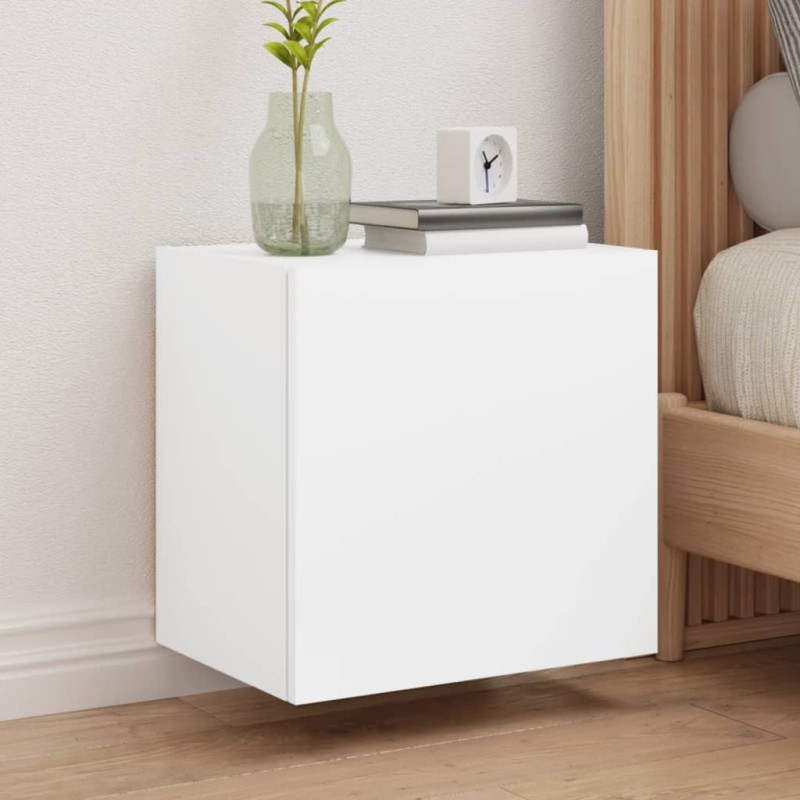 vidaXL TV-Wandschrank Weiß 40,5x30x40 cm Holzwerkstoff vidaXL TV-Wandschrank Weiß 40,5x30x40 cm Holzwerkstoff
