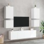 vidaXL TV-Wandschrank Weiß 40,5x30x40 cm Holzwerkstoff vidaXL TV-Wandschrank Weiß 40,5x30x40 cm Holzwerkstoff