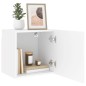 vidaXL TV-Wandschrank Weiß 40,5x30x40 cm Holzwerkstoff vidaXL TV-Wandschrank Weiß 40,5x30x40 cm Holzwerkstoff