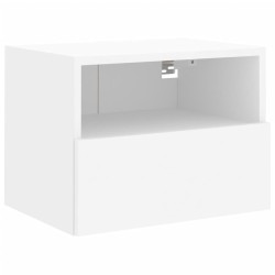 vidaXL TV-Wandschrank Weiß 40x30x30 cm Holzwerkstoff